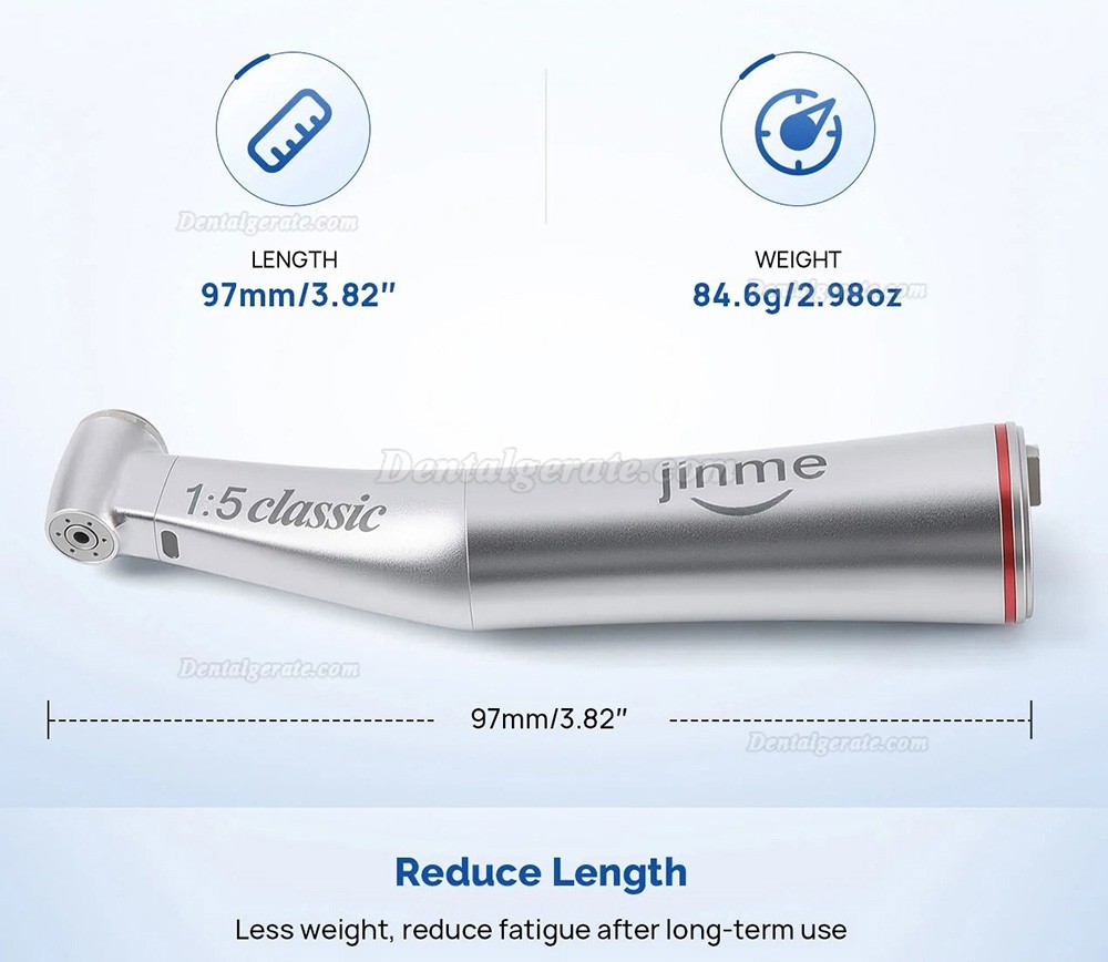 Jinme W15LW 1:5 Rot Winkelst&uuml;ck mit Glasfaser und Innenwasser